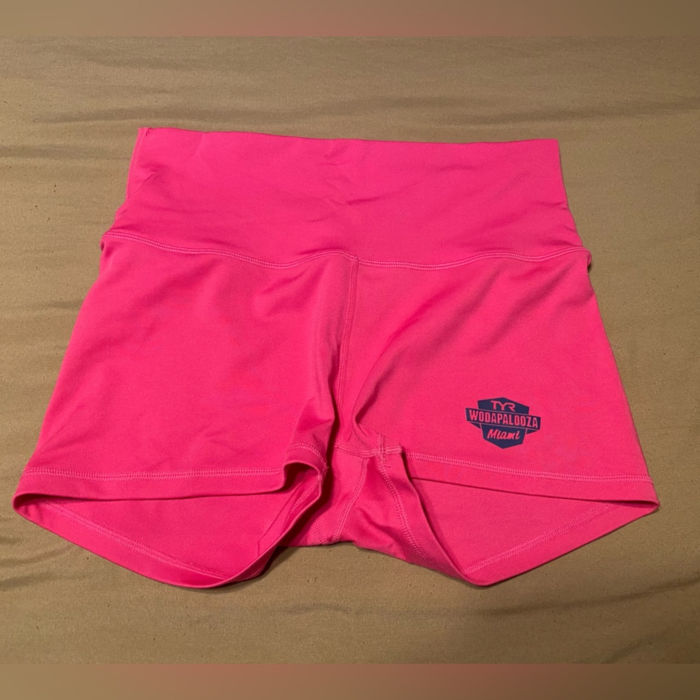 TYR Bright Pink Athletic Shorts